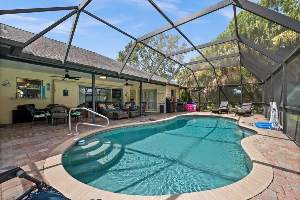 Sunny Oasis Getaway -Heated Pool-Mini Golf-Near Beach Nokomis Exteriér fotografie