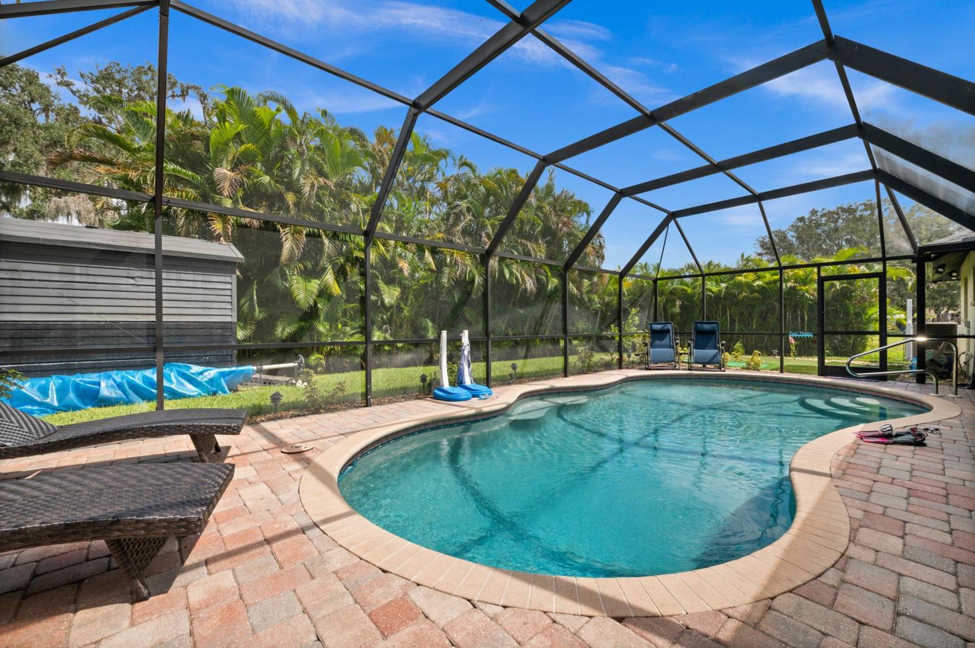 Sunny Oasis Getaway -Heated Pool-Mini Golf-Near Beach Nokomis Exteriér fotografie
