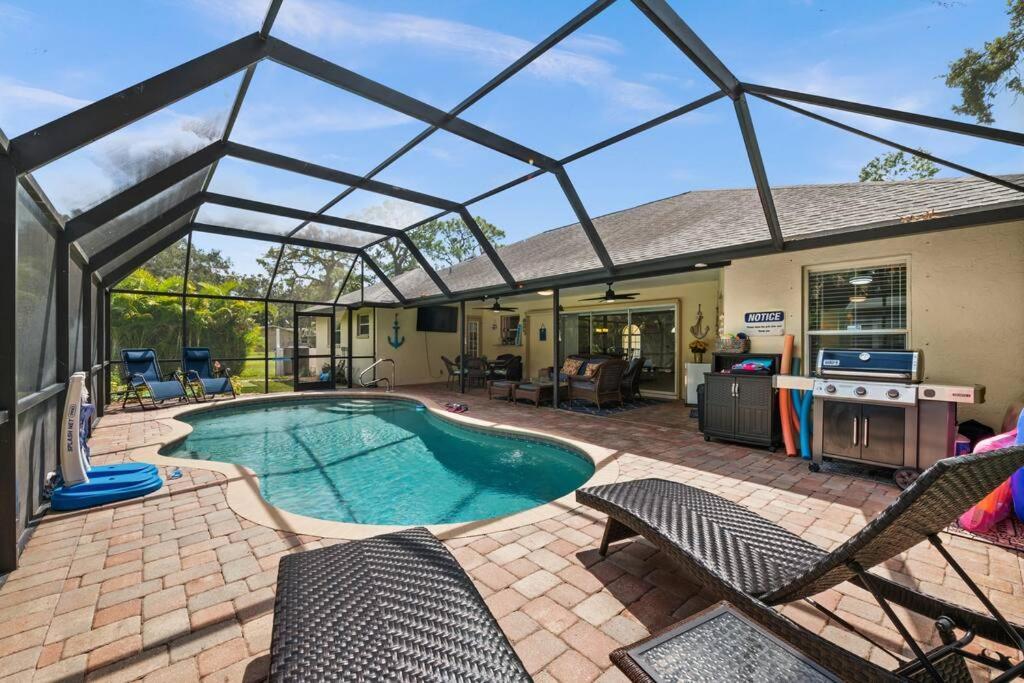 Sunny Oasis Getaway -Heated Pool-Mini Golf-Near Beach Nokomis Exteriér fotografie